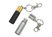 Memoria USB metalica en forma de Bateria