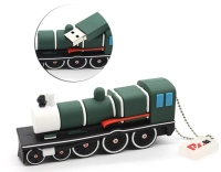Memoria USB en PVC 3D diseño Locomotora