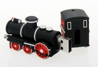 Memoria USB en PVC 3D diseño Locomotora