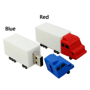 Memoria USB en PVC 3D diseño Camion de Carga
