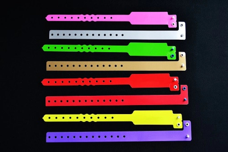 Brazalete de Identificacion Soft con broche de seguridad