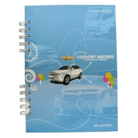 Cuaderno Argollado Pasta Dura tamaño 22 x 14 cmts