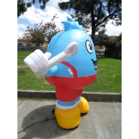 Dummy Inflable Estatico Gota de Agua