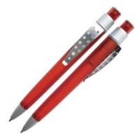 Boligrafo Williams, plastico, con clip metalico