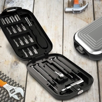 Set de Herramientas Optimus, en ABS, de 18 x 10.5 x 4 cm, con 21 piezas