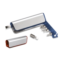 Set de 6 Destornilladores con Linterna LED, 10 x 3.2 x 1.7 cmts