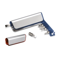 Set de 6 Destornilladores con Linterna LED, 10 x 3.2 x 1.7 cmts