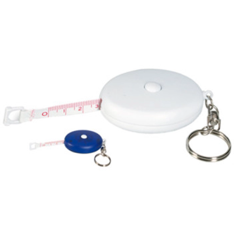 Llavero Cinta Metrica, 7 x 5.6 x 1.5 cmts.