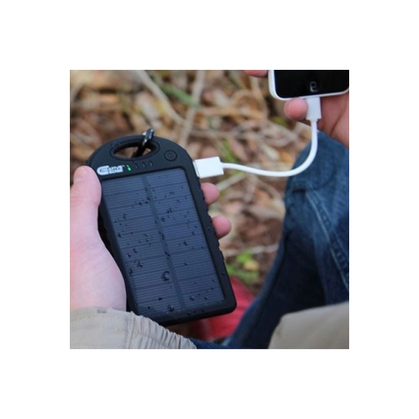 Power Bank Scout, solar, 3500 mAh, 7.5 x 14.5 x 1.5 cmts