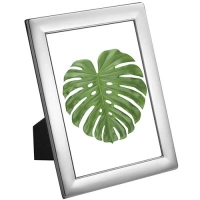 Portarretratos Shine, en aluminio, 18 x 12.7 cmts