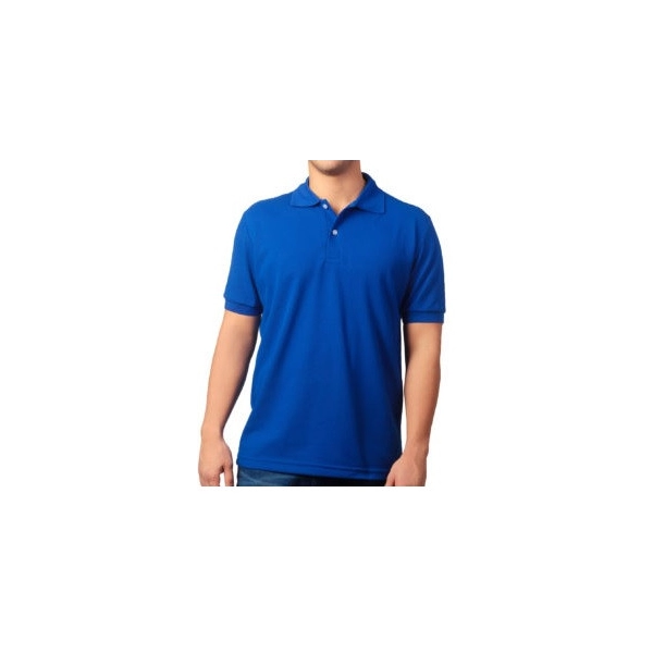 Camiseta Tipo Polo, poliester/algodon, manga corta