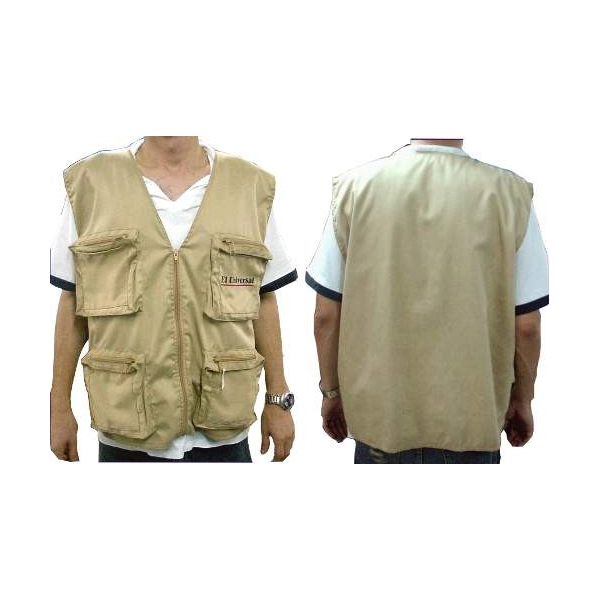 Chaleco Galaxy, para Periodista, con 4 bolsillos