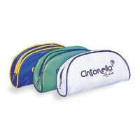 Cosmetiquera Tucson, 20 x 11 x 7 cmts, en poliester, ovalada