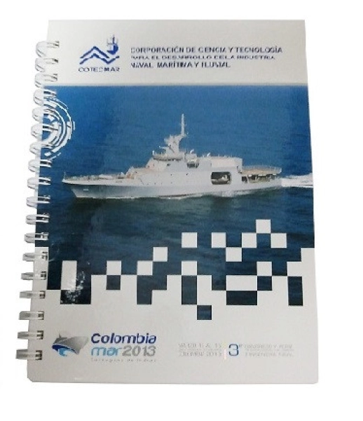 Cuaderno argollado Pasta Dura de 20 x 25 cmts