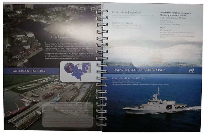 Cuaderno argollado Pasta Dura de 20 x 25 cmts