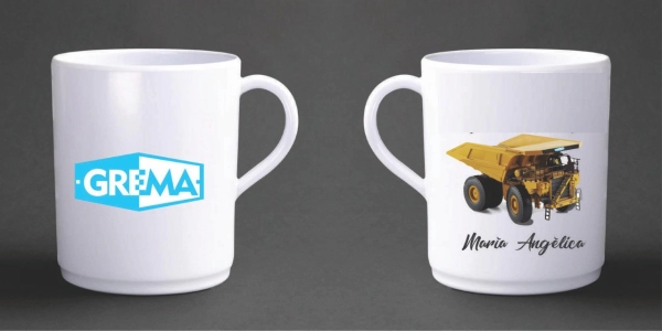 Mugs en Cerámica, 11 onzas, color blanco