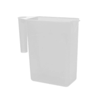 Jarra Rectangular, de 1 LT, 16.8 x 18.1 x 7 cmts